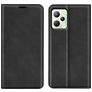 Mobigear Retro Slim Realme C35 Hülle Klapphülle Geldbörse - Schwarz