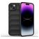 Mobigear Bumpy iPhone 15 Plus Hülle Flexibles TPU Backcover - Schwarz