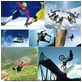 Mobigear Classic GoPro HERO 5 / 6 / 7 / 2018 Hülle Flexibles Silikon - - GoPro HERO 5 / 6 / 7 / 2018 - Lila