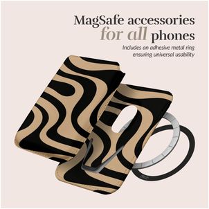 MIO Kartenetui - 3 Karten - MagSafe Kompatibel - Swirl