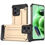 Mobigear Outdoor POCO X5 Hülle Hardcase Backcover Stoßfest - Gold
