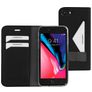 Mobiparts Classic Wallet iPhone 7 Hülle Klapphülle Geldbörse - Schwarz