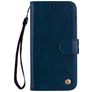 Mobigear Wallet Huawei Mate 20 Lite Hülle Klapphülle Geldbörse - Blau