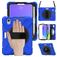 Mobigear SureGrip XGuard iPad Mini 6 (2021) Hülle Kunststoff,Silikon Backcover + Stifthalter + Schulterträger + Ständer - Blau