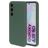 Mobiparts Samsung Galaxy A35 Silikon Hülle Backcover - Forest Green