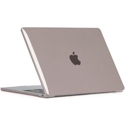 Mobigear Crystal Case MacBook Air 13 Zoll (2022-2026) Hardcase Hülle MacBook Case - Grau - Model A2681 / A3113 / A3240 / A3449