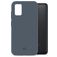 Mobilize Rubber Gelly Samsung Galaxy A03s Hülle Flexibles TPU Backcover - Matt Blue