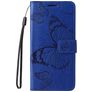 Mobigear Butterfly HONOR 200 Lite Hülle Klapphülle Geldbörse - Blau
