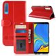 Mobigear Wallet Samsung Galaxy A7 (2018) Hülle Klapphülle Geldbörse - Rot