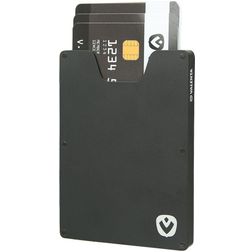 Valenta Card Case Aluminium Aluminium Kartenetui - 7 Karten - Schwarz