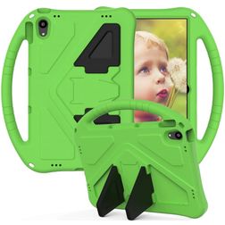 Mobigear AeroArmor Lenovo Tab P11 Plus Gen 1 Tablet Hülle für Kinder mit Tragegriff + Stifthalter - Grün