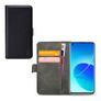 Mobilize Classic Gelly Wallet OPPO Reno 6 5G Hülle Klapphülle Geldbörse - Schwarz