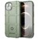 Mobigear Rugged Shield iPhone 13 Mini Hülle Flexibles TPU Backcover Stoßfest - Grün