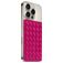 Mobiparts Sticky Pad Saugnapf-Handyhalterung - Magenta Universal
