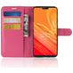 Mobigear Classic OnePlus 6 Hülle Klapphülle Geldbörse - Magenta