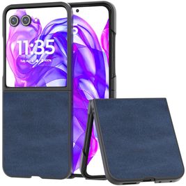 Mobigear Excellent Motorola Razr 50 Ultra Hülle Hardcase Backcover - Blau
