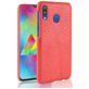 Mobigear Croco Samsung Galaxy A40 Hülle Hardcase Backcover - Rot
