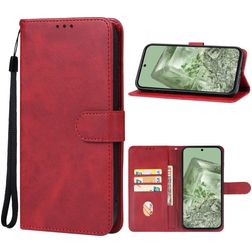 Mobigear Wallet Google Pixel 8a Hülle Klapphülle Geldbörse - Rot