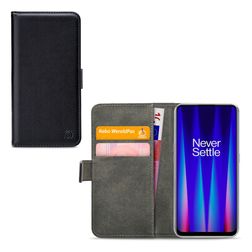 Mobilize Classic Gelly Wallet OnePlus Nord CE 2 Hülle Klapphülle Geldbörse - Schwarz