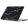 Mobigear Marble MacBook Air 15 Zoll (2023-2026) Hardcase Hülle MacBook Case - Schwarz - Model A2941 / A3114 / A3241 / A3448