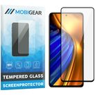 Mobigear Premium POCO F4 Panzerglas Gehärtetes Glas Displayschutz - Hüllenfreundlich - Schwarz