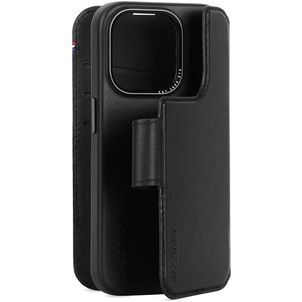 Decoded Detachable Wallet iPhone 15 Pro MagSafe Hülle Echtes Leder Abnehmbare 2in1 Klapphülle Geldbörse - Schwarz