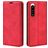 Mobigear Retro Slim Sony Xperia 5 IV Hülle Klapphülle Geldbörse - Rot