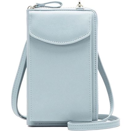 Antonio Fonzo Crossbody Handytasche - Large - Sky Blue