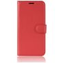 Mobigear Classic Samsung Galaxy A51 Hülle Klapphülle Geldbörse - Rot