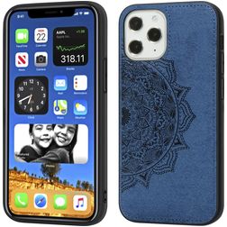 Mobigear Mandala iPhone 12 Pro Max Hülle Hardcase Backcover - Blau