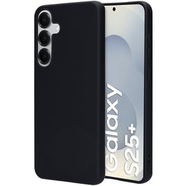 Mobiparts Samsung Galaxy S25 Plus Silikon Hülle Backcover - Schwarz