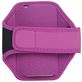 Mobigear Handyhalterung Joggen iPhone 6s Sporthülle Neopren Sportarmband - Magenta