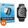 Mobigear Apple Watch - 40 mm Displayschutz Schutzfolie - Hüllenfreundlich (3er Pack)