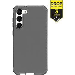 ITSkins SpectrumClear-R Samsung Galaxy S23 Hülle Flexibles TPU Backcover Stoßfest - Smoke
