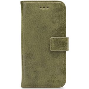 My Style Flex Wallet Samsung Galaxy A54 Hülle Klapphülle Geldbörse - Olive