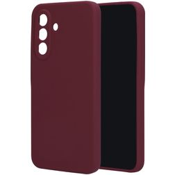 Mobiparts Samsung Galaxy A36 Silikon Hülle Backcover - Plum Red