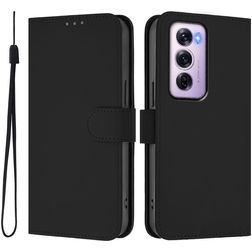 Mobigear Urban Wallet OPPO Reno 12 Pro Hülle Klapphülle Geldbörse - Schwarz