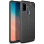 Mobigear Luxury Samsung Galaxy M51 Hülle Flexibles TPU Backcover - Schwarz