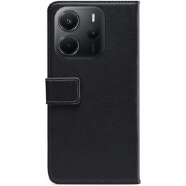 Mobilize Classic Gelly Xiaomi Redmi Note 14 Hülle Klapphülle Geldbörse - Schwarz