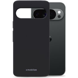 Mobilize Rubber Gelly Google Pixel 11 Pro Hülle Flexibles TPU Backcover - Schwarz