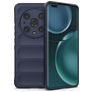 Mobigear Bumpy HONOR Magic 4 Pro Hülle Flexibles TPU Backcover - Dunkelblau