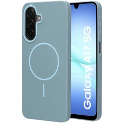 Mobiparts Slim Line Samsung Galaxy A17 MagSafe Hülle Hardcase Backcover - Sage Green