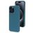 Mobiparts iPhone 15 Pro Max Silikon Hülle Backcover - Blueberry Blue