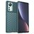 Mobigear Groove Xiaomi 12 Pro Hülle Flexibles TPU Backcover - Grün