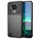 Mobigear Groove Nokia 1.4 Hülle Flexibles TPU Backcover - Schwarz