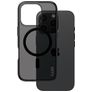 CARE by PanzerGlass Smokey iPhone 16 Pro MagSafe Hardcase Backcover - Transparent / Schwarz