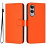 Mobigear Urban Wallet Samsung Galaxy S25 Edge Hülle Klapphülle Geldbörse - Orange