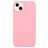 Mobigear Colors iPhone 14 Hülle Flexibles TPU Backcover - Pink