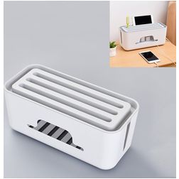 Mobigear CableBox Kabel-Organisator - Weiß