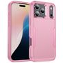 Mobigear Ultra Tough iPhone 17 Pro Hülle Hardcase Backcover Stoßfest - Pink
